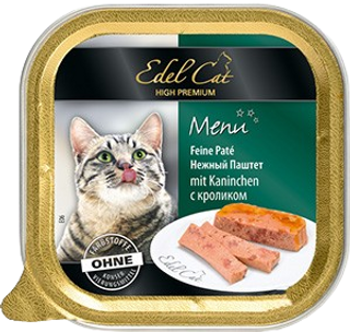 Edel Cat Paté Lapin 100g