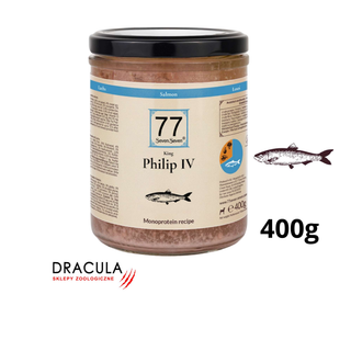77 Seven Seven Philip IV z łososiem słoik 400g