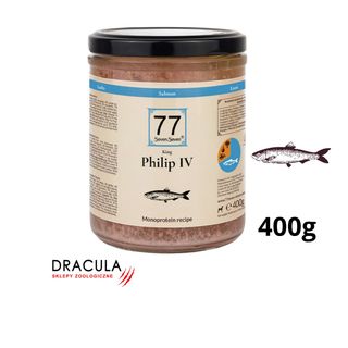 77 Seven Seven Philip IV z łososiem słoik 400g
