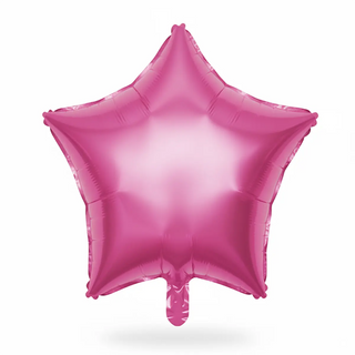 ჰელიუმის ფოლგირებული ბუშტი,ვარსკვლავი ვარდისფერი