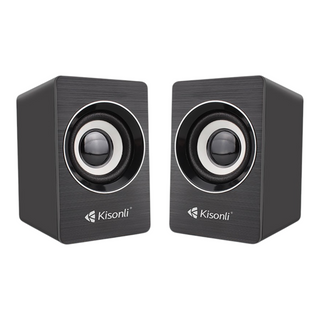 Speaker Kisonli A-707 2x3W USB Black