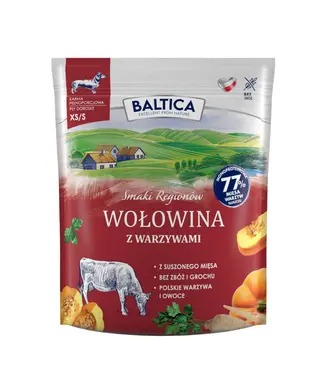 Baltica Beef & Vegetables Adult Food, 1 kg