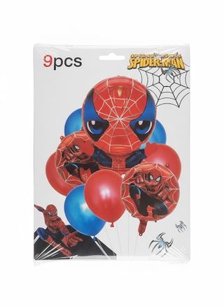 Pack 9 Ballons Spider-Man – Kit Décoration Anniversaire Super-Héros