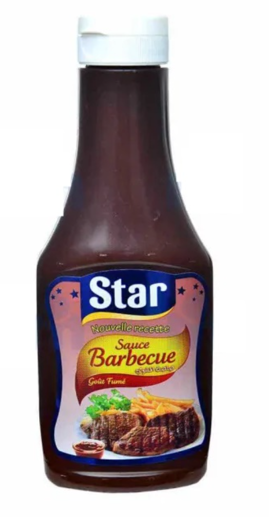 Star Sauce Condimentaire Barbecue Goût Fumé – 370 g