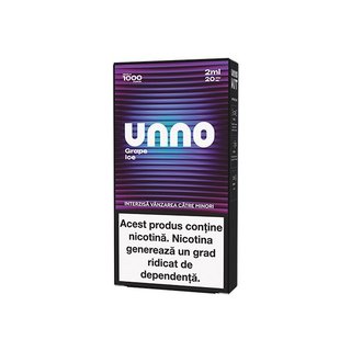 Kit UNNO 1000 pufuri 20mg - Grape Ice