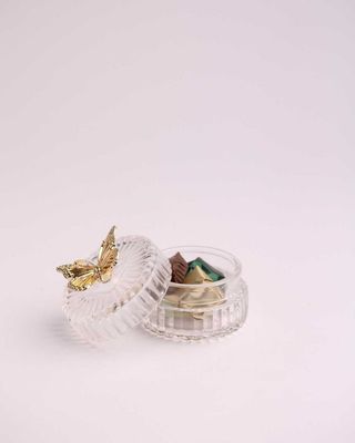 Bonbonnière papillon PF- chocolat