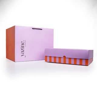 Yazine Sunborn Purple Box et sac