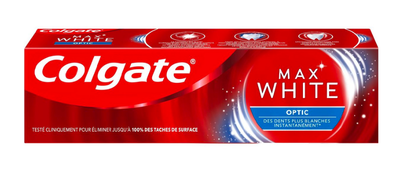 Colgate Dentifrice Max White – 75 ml