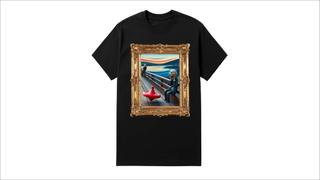 THE SCREAM ZVRK muška crna majica veličina XL