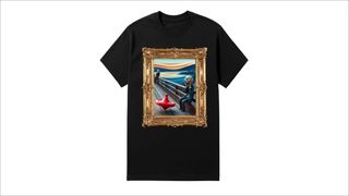 THE SCREAM ZVRK muška crna majica veličina XL