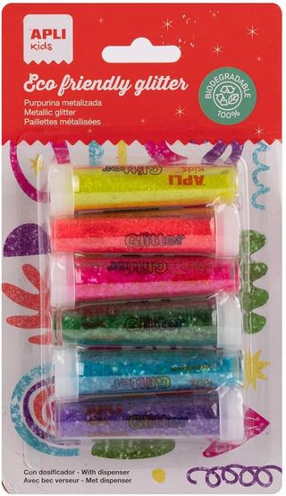 Paillettes fluos 6 u.