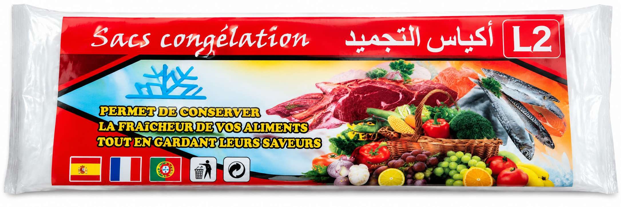 Sacs de Congélation Alimentaires
