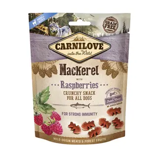 Carnilove Dog Crunchy Snack Mackerel with Raspberries 200 gr