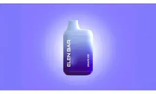 ELEN BAR 1200 Puff's Grape Ice - ყურძენი ყინულით