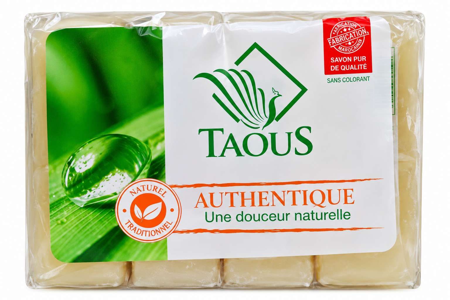 Taous Savon Assil Douceur Naturelle – Lot de 4