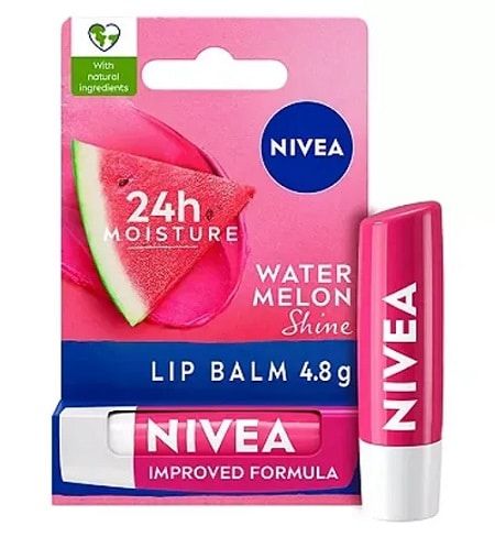 Nivea Watermelon Shine Lip Care, 4.8g