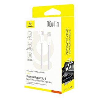Baseus Dynamic 4 Câble 100W Rapide 1m USB-C vers USB-C