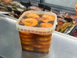 Креветка маринована в соусі Смокі Чері