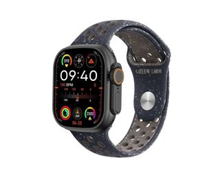 Green Lion Ultra Active Smart Watch - Midnight Sky Nike Sport+ Nylon Black - {GNUT49BKMSBK}