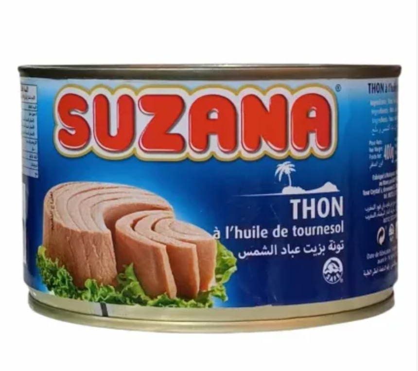 Suzana Thon Entier à l'Huile de Tournesol – 400 g