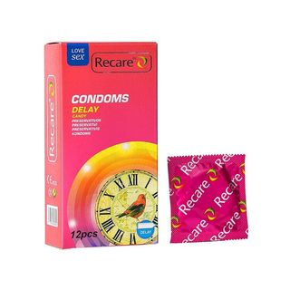 Презервативи Recare Delay Candy Condoms 12 шт, пролонгувальний ефект, цукерковий аромат 67432