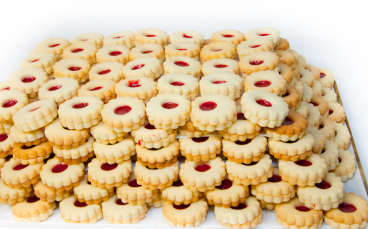 Biscuits Sablés Moelleux à la Confiture, 250 g