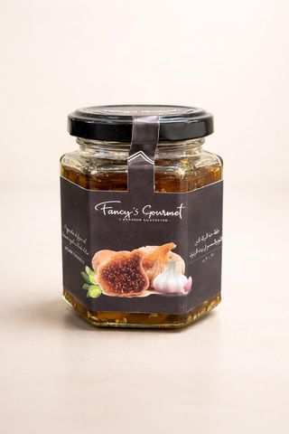 Préparation de figue ail Sésame nigelle à l'huile d'olive