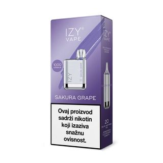 IZY BOX Sakura Grape 1000 puffs