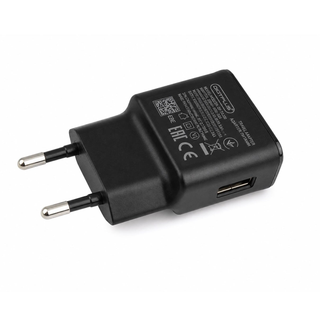 Adaptateur USB-A mural compact et élégant pour smartphones et appareils électronique Noir
