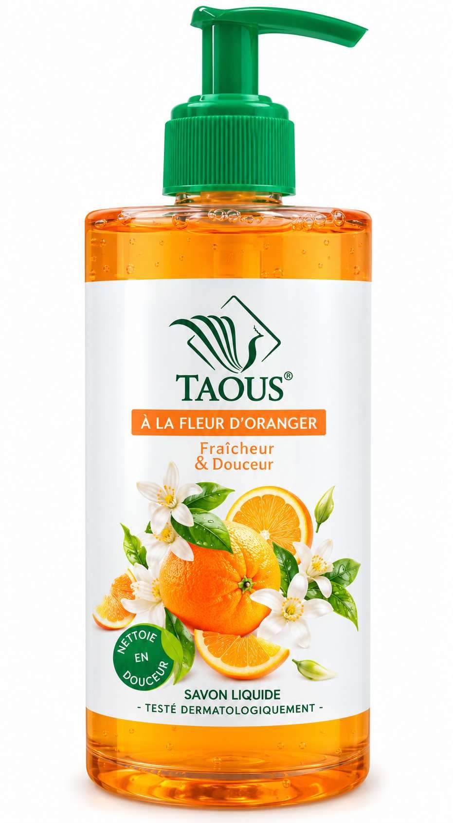 Taous Savon Liquide à la Fleur d'Oranger