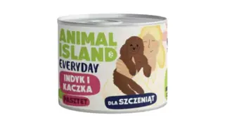 Karma dla szczeniąt Animal Island Everyday Turkey & Duck, 185 g