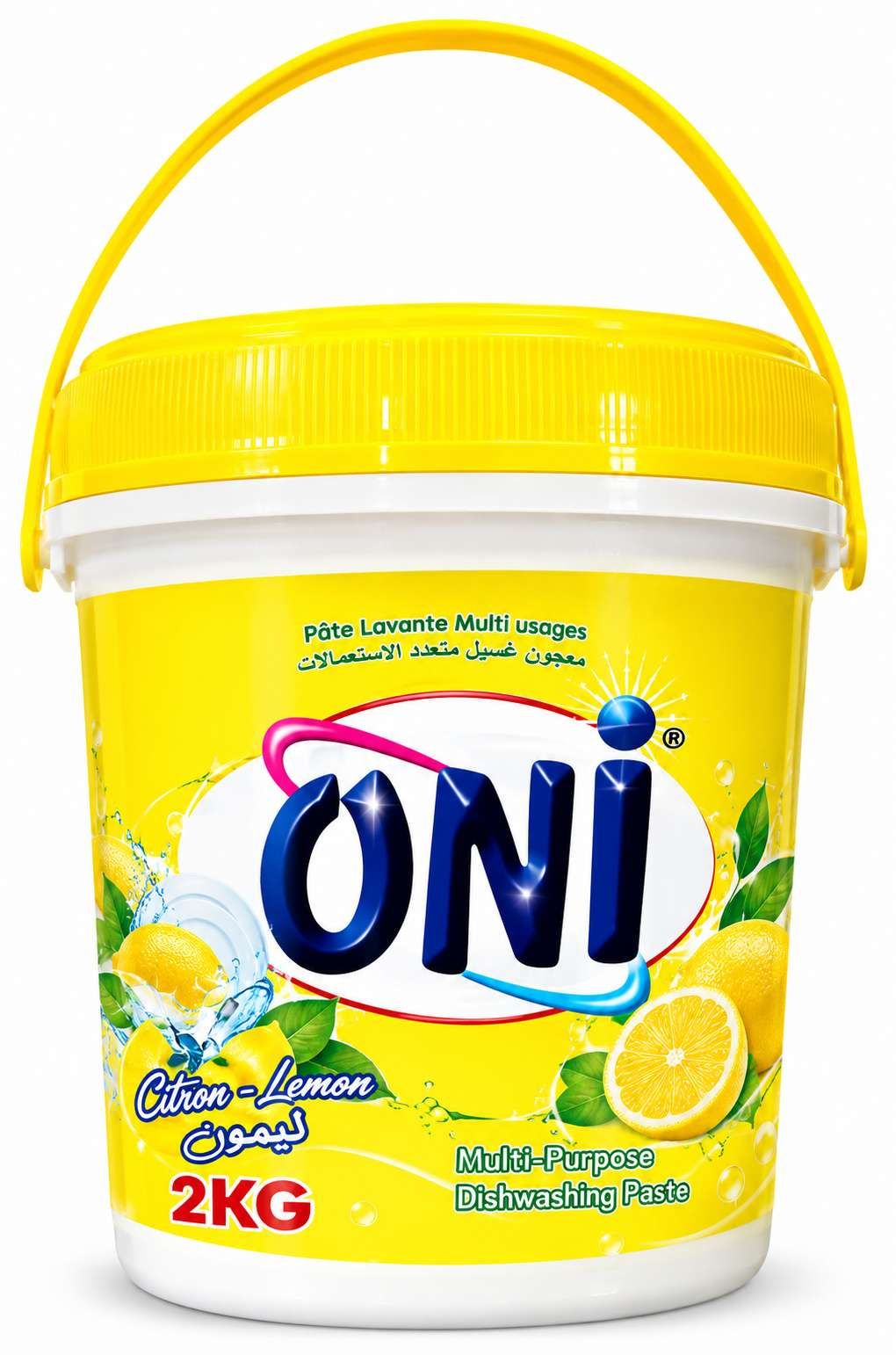 Oni Pâte Lavante Multi-Usages Citron – 2 kg