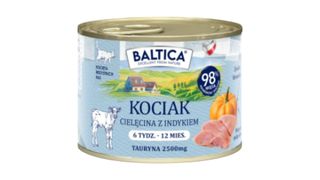 BALTICA Kociak Cielęcina z indykiem 185g - już od 6 tygodnia życia