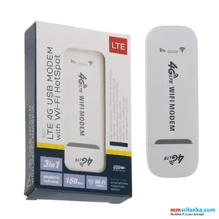 LTE 4G USB MODEM with WI-FI Hotspot 3IN1