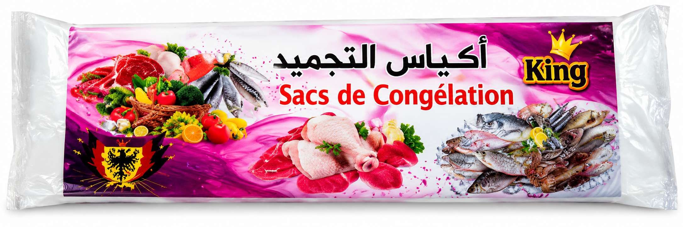 King Sacs de Congélation