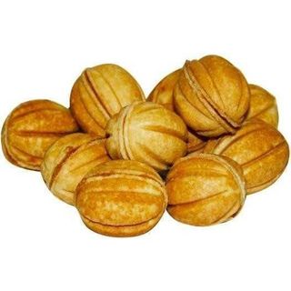 Galletas "Nueces" con leche condensada, 100 g, Ucrainka