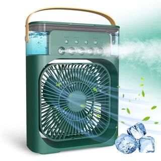 Mini Climatiseur Portable USB avec Refroidissement à Eau et LED