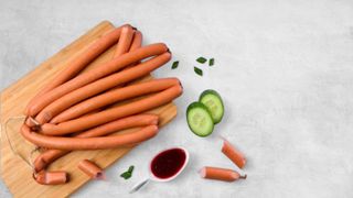 ფუდმასტერი სოსისი ივერია სპეცი საფირმო 450გრ