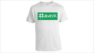 #BUREK bijela muška majica veličina M