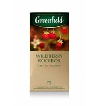 TE GREENFIELD WILDBERRY ROOIBOS 25 BAGS