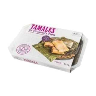 Tamales de cochinita pibil La Reina de las Tortillas.