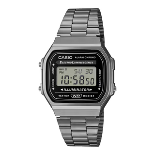 CASIO Electro Luminescence Silver Watch