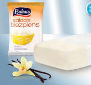 Cuajada de cuajada con sabor a vainilla, congelada (Letonia) 180 g