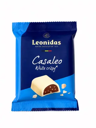 Mini Tablette Casaleo White Crispy | Chocolats Leonidas