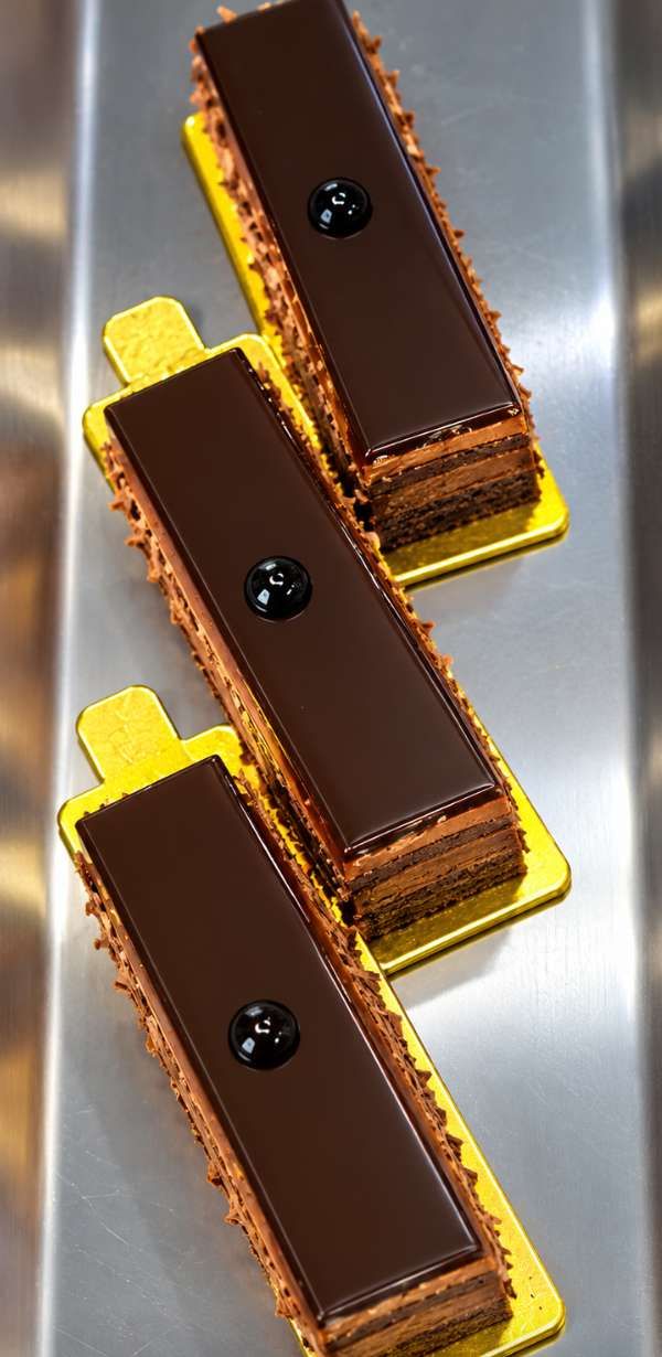 Pâtisserie Chocolat Poudré au Cacao 1 piece