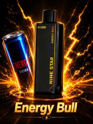 NineStar BAR PLUS Energy Bull Black