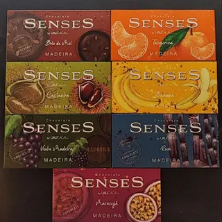 Tabletes de Chocolate Senses 5 Unidades