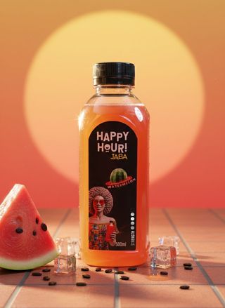 JABA Happy Hour Watermelon Juice, 500ml