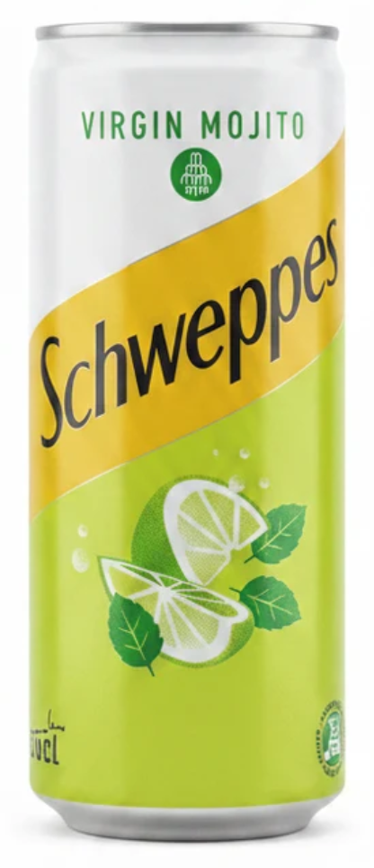 Schweppes Virgin Mojito Canette – 25 cl