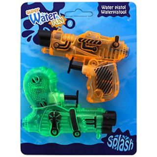 Set 2 Pistolets à eau enfant avec réservoirs  lance eau manuel pour jeux d’été piscine plage et jardin
